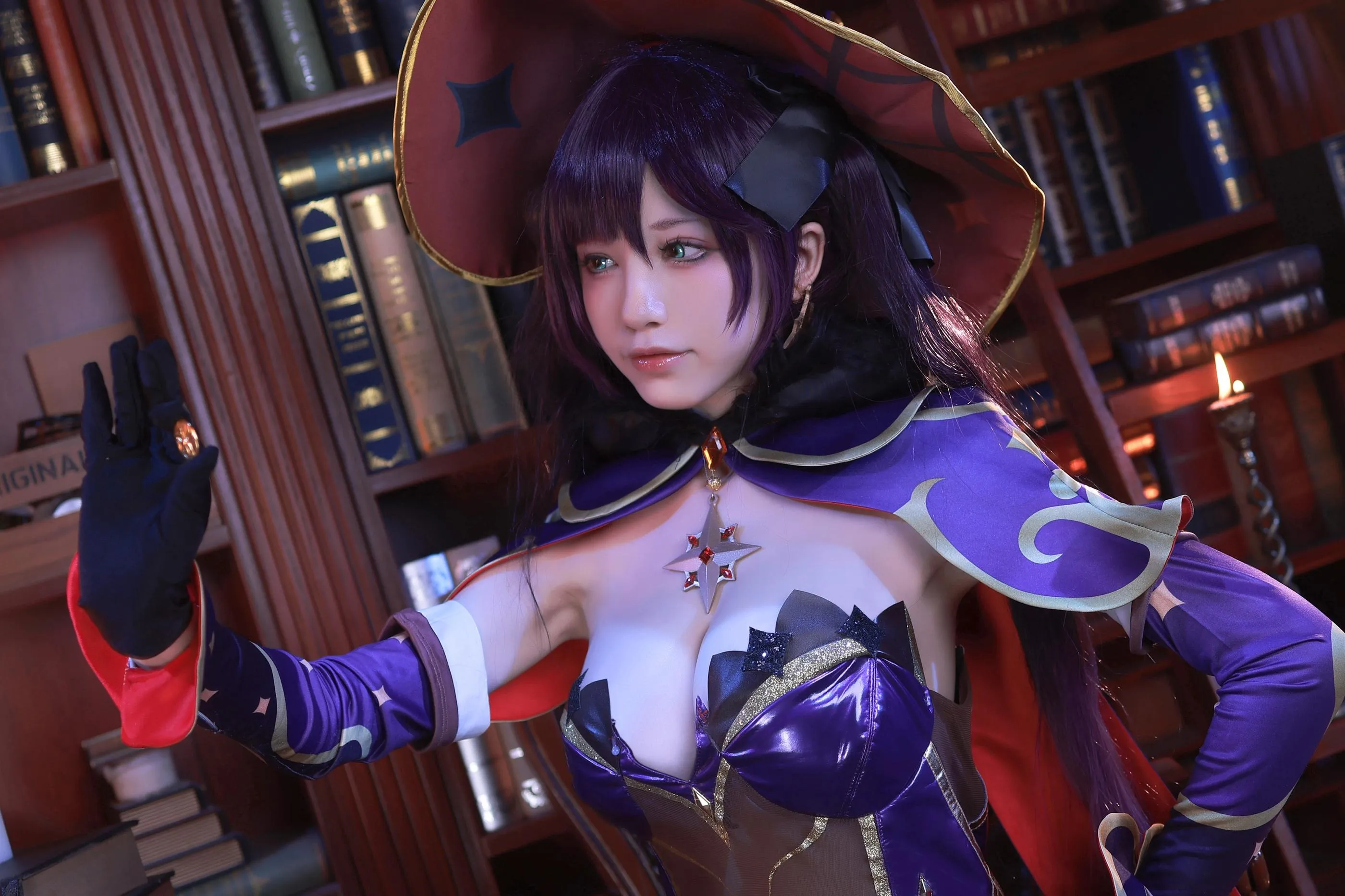 水淼Aqua – NO.120 原神莫娜 [75P]插图1